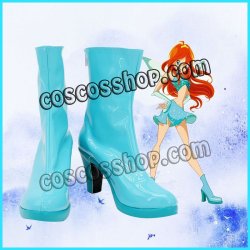 画像1: Winx Club 蕾風 ●コスプレ靴 ブーツ