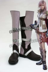 画像: ファイナルファンタジーXIII FF13 ライトニング風 コスプレ靴 ブーツ 