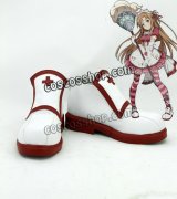 画像: ソードアート・オンライン アスナ風 Asuna コスプレ靴 ブーツ