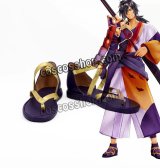 画像: テイルズ オブ ベルセリア ロクロウ・ランゲツ風 Rokurou Rangetsu コスプレ靴 ブーツ