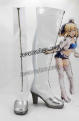 画像: Stronger Fate/Grand Order フェイト・グランドオーダー Saber セイバー風 RACING Ver. コスプレ靴 ブーツ