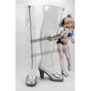 画像: Stronger Fate/Grand Order フェイト・グランドオーダー Saber セイバー風 RACING Ver. コスプレ靴 ブーツ