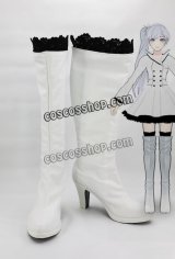 画像: RWBY ルビー 第二シーズン Volume 2 ワイス・シュニー風 Weiss Schnee コスプレ靴 ブーツ