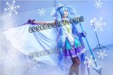 画像: VOCALOID 初音ミク 2014年 雪ミク風 魔法少女 コスプレウィッグ