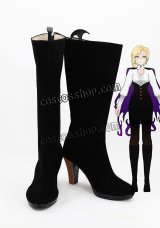 画像: RWBY ルビー グリンダ・グッドウィッチ風 Glynda Goodwitch コスプレ靴 ブーツ