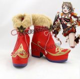 画像: Love Live!ラブライブ! Sunshine!! 紅葉狩り編 渡辺曜風 覚醒後 全員 コスプレ靴 ブーツ