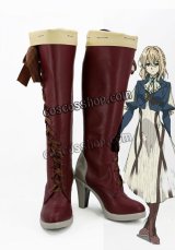 画像: ヴァイオレット・エヴァーガーデン ヴァイオレット・エヴァーガーデン風 Violet Evergarden 03 コスプレ靴 ブーツ