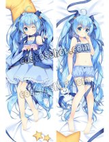 画像: VOCALOID ボーカロイド 初音ミク 雪ミク風 SNOW MIKU 2017 02 ●等身大 抱き枕カバー