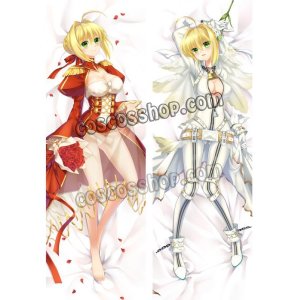 画像: Fate/Grand Order フェイト・グランドオーダー 赤セイバー ネロ・クラウディウス風 ブライド 02 ●等身大 抱き枕カバー