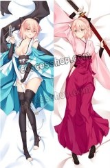 画像: Fate/Grand Order フェイト・グランドオーダー FGO 桜セイバー 沖田総司風 06 ●等身大 抱き枕カバー