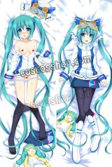 画像: VOCALOID ボーカロイド 初音ミク風 雪ミク SNOWMIKU2016 ●等身大 抱き枕カバー