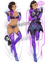 画像: オーバーウォッチ Overwatch ソンブラ風 Sombra 02 ●等身大 抱き枕カバー