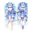 画像1: VOCALOID ボーカロイド 初音ミク風 雪ミク風 SNOW MIKU 2017 07 ●等身大 抱き枕カバー (1)