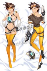 画像: オーバーウォッチ Overwatch トレーサー Tracer レナ・オクストン風 Lena Oxton 02 ●等身大 抱き枕カバー