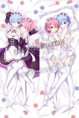 画像: Re:ゼロから始める異世界生活 レム&ラム風 メイド服 03 ●等身大 抱き枕カバー