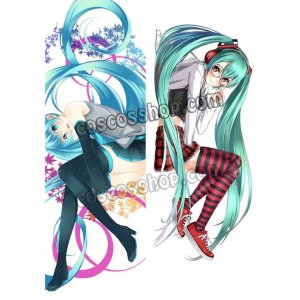 画像: VOCALOID ボーカロイド 初音ミク風 Miku Project DIVA 03 ●等身大 抱き枕カバー