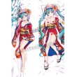 画像1: VOCALOID ボーカロイド 初音ミク風 和服 浴衣 MIKU 可愛い ●等身大 抱き枕カバー (1)