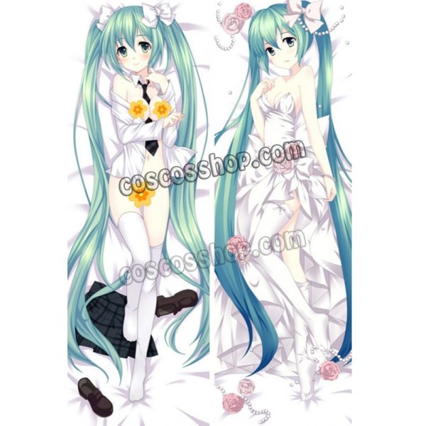 画像1: VOCALOID ボーカロイド〜初音ミク風 ●等身大 抱き枕カバー (1)