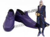 画像: ジョジョの奇妙な冒険 黄金の風 ジョジョの奇妙な冒険 レオーネ・アバッキオ風/Leone Abbacchio コスプレ靴 ブーツ 